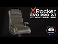 The x rocker evo pro light up neofibre gaming chair