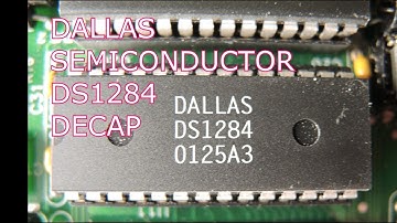 Dallas Semiconductor DS1284 Die Decap