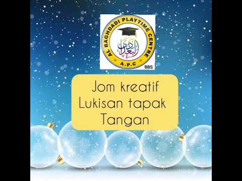 Jom Kreatif Lukisan Tapak Tangan Youtube