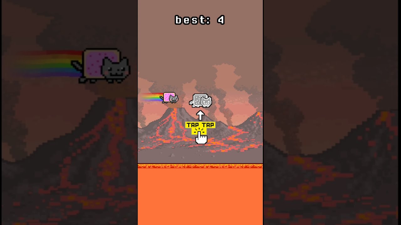 Runnefy Hyper casual games | гиперказуальная игра Flappy Nyan