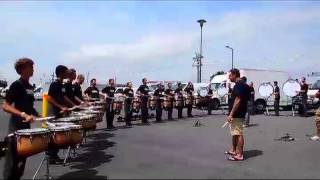 Troopers in the lot - DCI Minnesota 2013