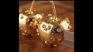 ASRM | 24 Ayar Altından Kesilen Meyveler 🍊✨ | Rahatlatıcı Sesler ASRM | 24K Gold Fruit Cutting 🍓✨ 