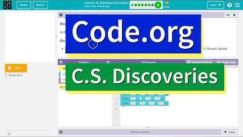 Code.org Lesson 6.8C Random Numbers | Challenge C | Tutorial with Answers | Unit 3 C.S. Discoveries