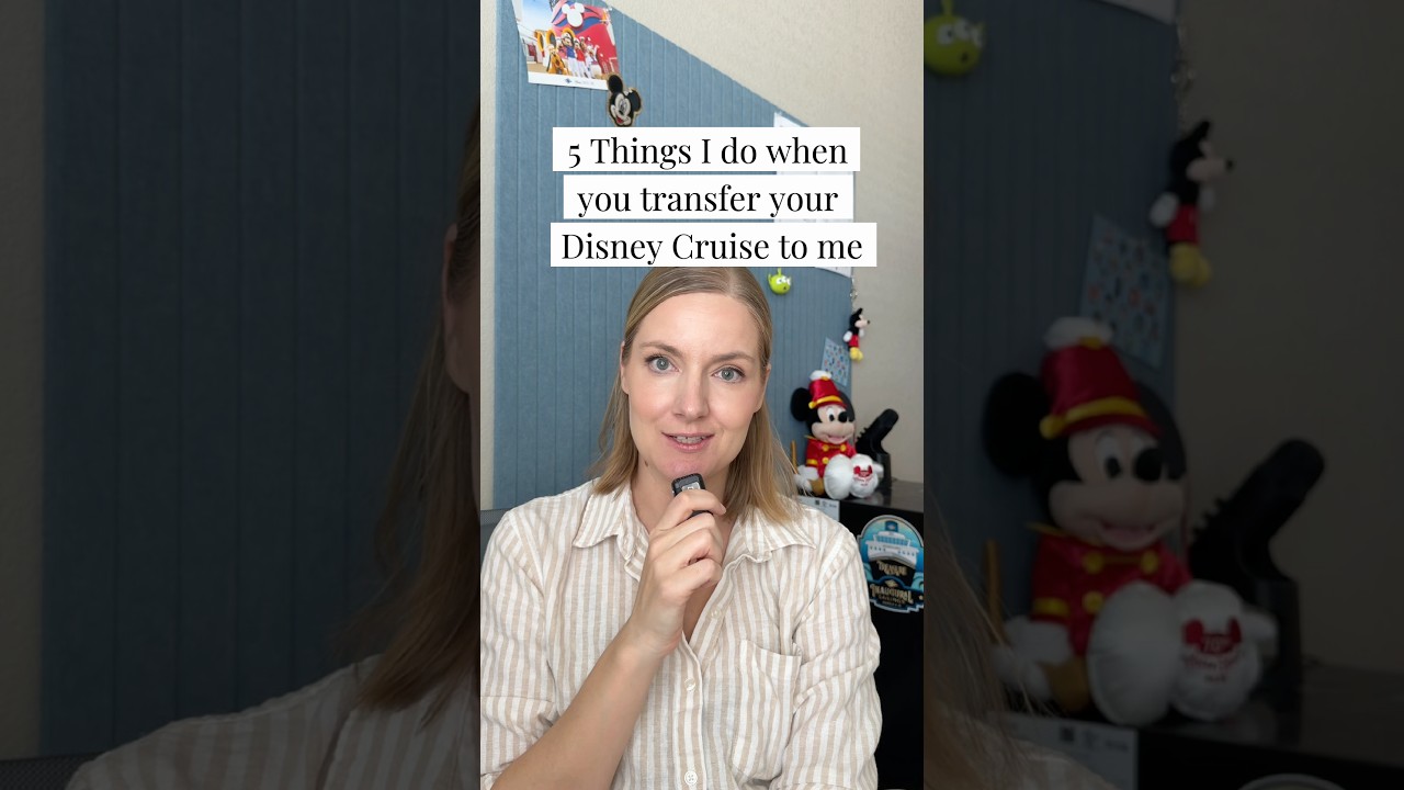 Just booked your Disney Cruise? Don’t miss out on these perks of transferring to a travel agent! 🚢