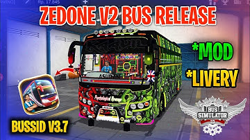 New Zedone V2 Bus Mod Tamil | Bus Simulator Indonesia | Zedone V2 Bus Mod In Bussid #zedone #bus