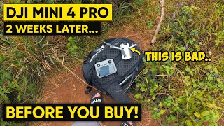 DJI Mini 4 PRO - WEEKS LATER Pros & CONS - I didn’t Expect This…🤦