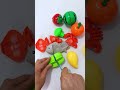 ASMR Cutting plastic fruits|Cutting Velcro Fruit Toys|Play with My Cute toys