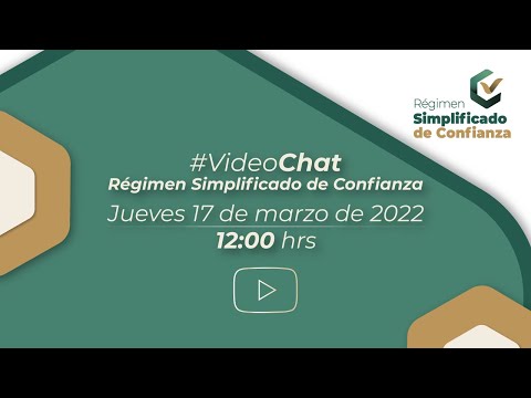 #VideoChat: Régimen Simplificado de Confianza.