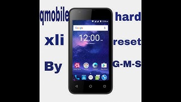 How to hard reset qmobile xli | xli factory reset