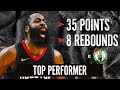 JAMES HARDEN 35 POINTS vs. BOSTON CELTICS - FULL GAME HIGHLIGHTS- 2019-20 NBA Season