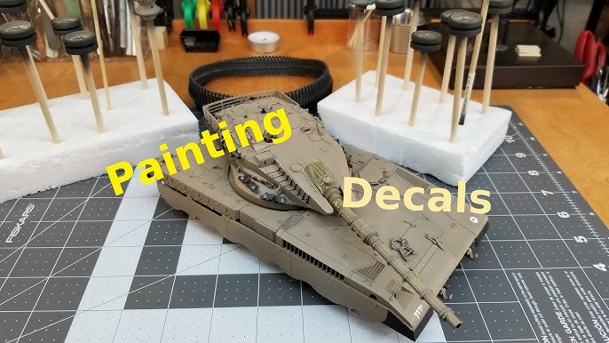 Let's make super realistic anti slip surface on IDF Merkava 2d, Takom 2133  in 1/35 scale 