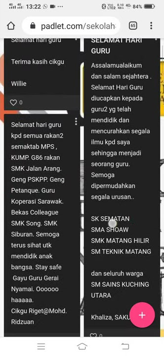 Cara mudah padlet