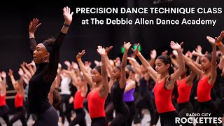 Rockettes Dance Class at the Debbie Allen Dance Academy