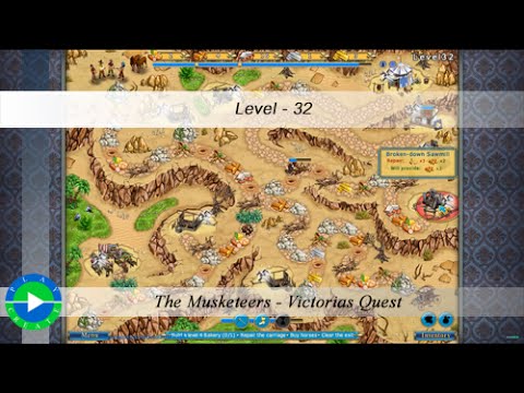 The Musketeers - Victorias Quest - Level 32 walkthrough