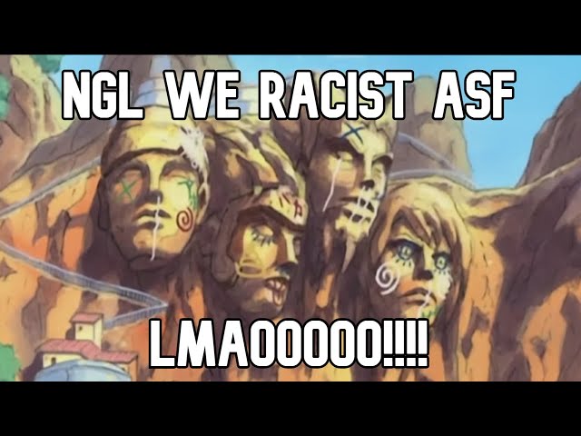 THE LEAF VILLAGE IS FULL OF RACISTS AND FRAUDS class=
