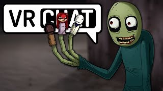 Salad Fingers plays VRchat! Hide your spoons!