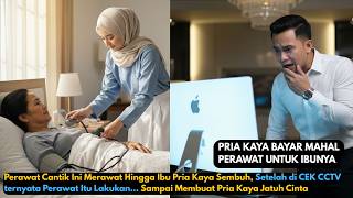 Perawat Ini Merawat Ibu Pria Kaya Hingga Sembuh, Saat Cek CCTV Pria Kaya Ini Kaget dan Jatuh Cinta