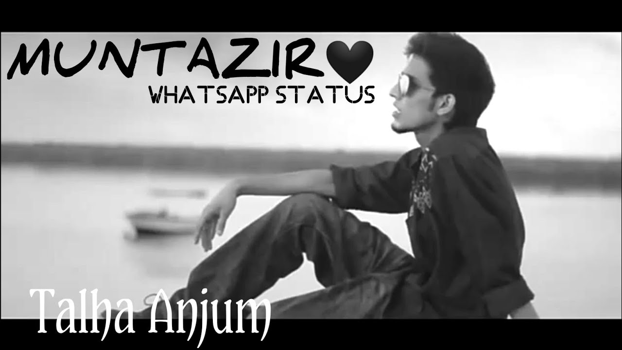 Muntazir  Talha anjum  whatsapp statusSad Rap