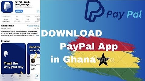 How to Download PayPal App in Ghana using iPhone 2023