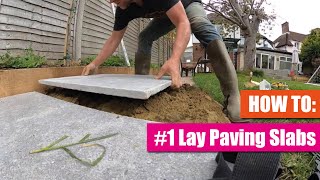 How to Lay Paving Slabs