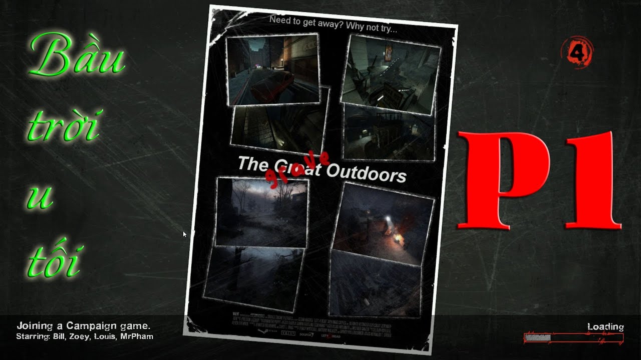 ด่าน left 4 dead 2  Update  Left 4 Dead 2 : Map The Grave Outdoors - P1 - Sự sợ hãi bao trùm - Fear embraced