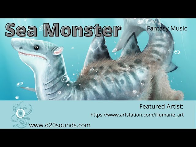 Sea Monster,  rpg music, pnp music, fantasy music, ambient music, Fantasy Hintergrundmusik