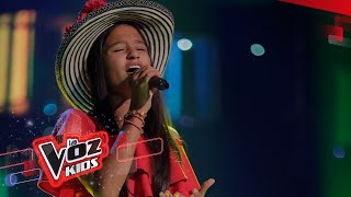 Diana canta ‘El arco iris’ | La Voz Kids Colombia 2022