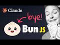 Claude buys Bun, and this is bad for devs...
