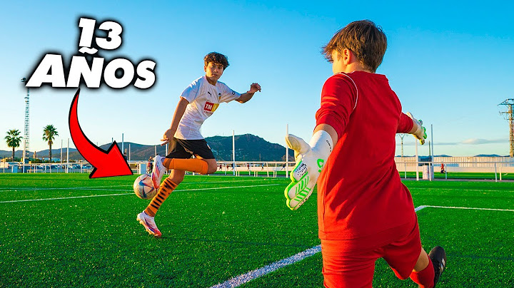 NIÑO FUTBOLISTA DE 13 AÑOS TE SORPRENDERÁ CON SU NIVEL