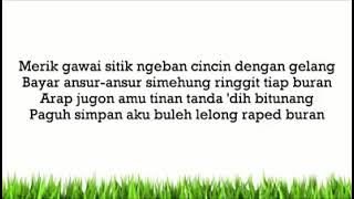 ACID RAIN-I KNOW WHAT YOU DID LAST GAWAI( lirik)