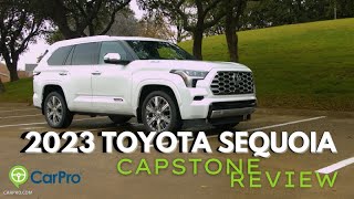 All-New 2023 Toyota Sequoia Capstone Test Drive