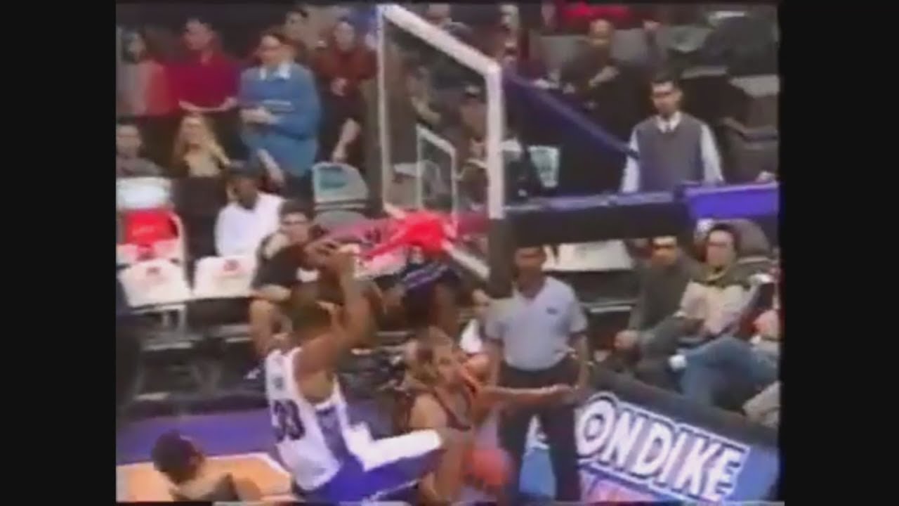 Antonio Davis 20 Points 6 Blk Vs. Kings, 2000-01.