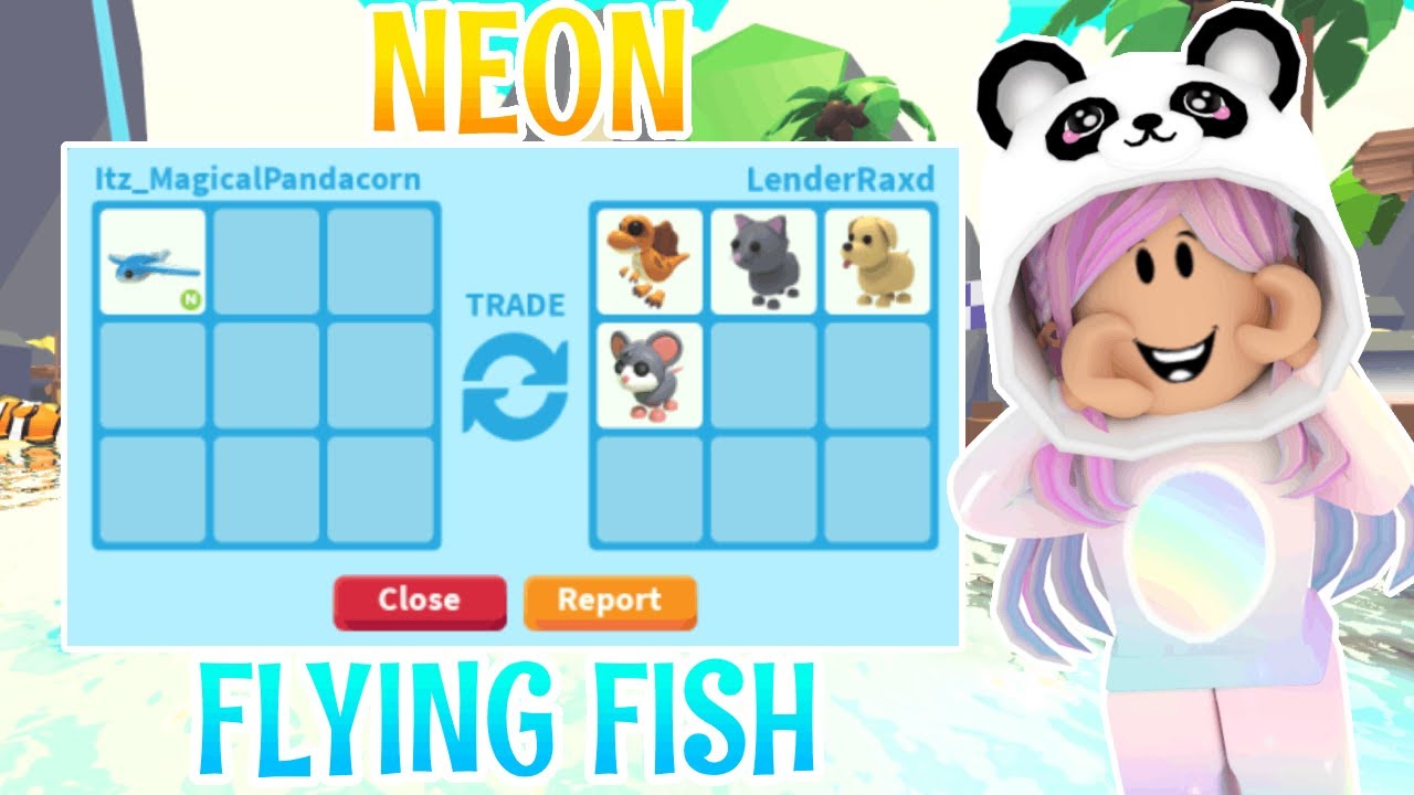 Flying Fish, Trade Roblox Adopt Me Items