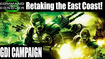 Let`s Play Command & Conquer 3: Tiberium Wars GDI Campaign Part 2 Retaking the East Coast!