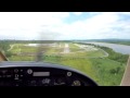 Landing in a Piper Cherokee 180