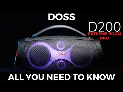 Doss Extreme Boom Pro D200: Surprise Beast for Outdoor Parties