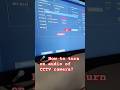 🎤 How to turn on audio of CCTV camera? | CP Plus DVR Setting 🔊 #shorts