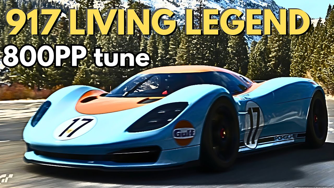 GT7|Porsche 917 LIVING LEGEND|WTC 800PP tune|V1.69 - YouTube