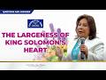 (English) The Largeness of King Solomon’s Heart- Sr. Maria Luisa Piraquive #IDMJI #CGMCJI