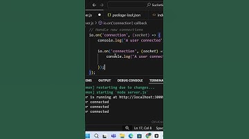 socket io connection and disconnection - socket io connection in node js - #lazzycodetech #js