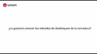 Veno Solar | ¿Le gustaría conocer los métodos de desbloqueo de la cerradura?