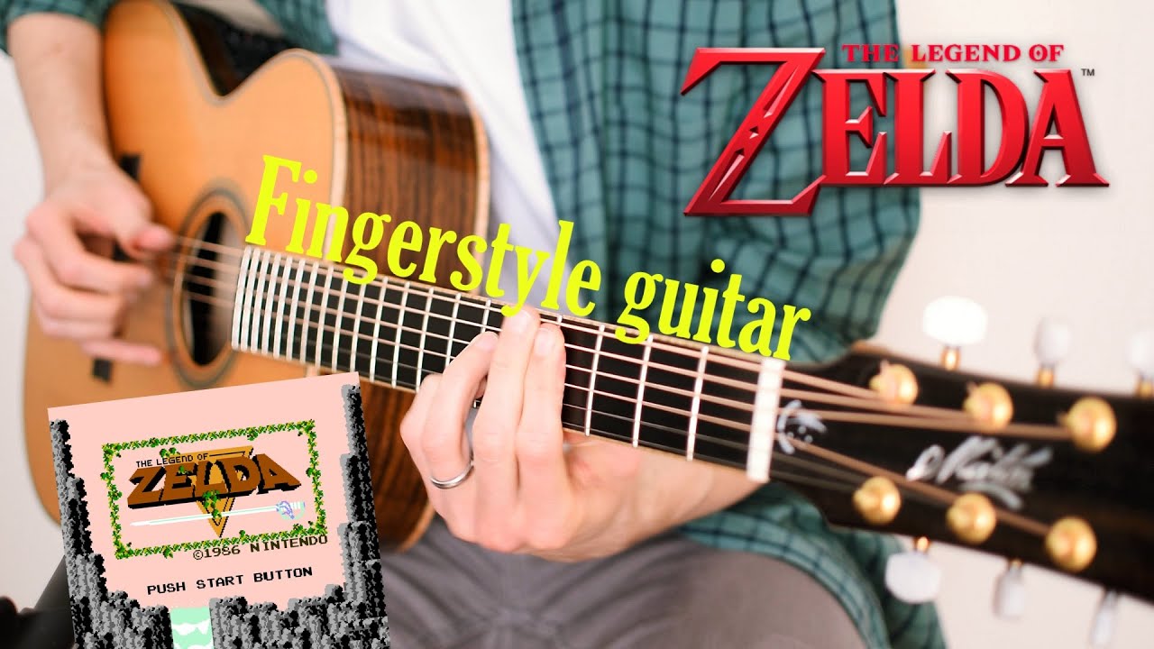 The Legend of Zelda theme Fingerstyle guitar solo YouTube