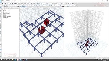 18. CSI ETABS v22 2024: 15-Story Building Design in ETABS - Draw Floor Beam