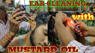 MANOJ MASTERMustard Oil Ear Cleaning and Head MassageMASTER ASMR #ASMR