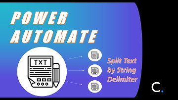 How to Split Text Files by String Delimiter in Power Automate