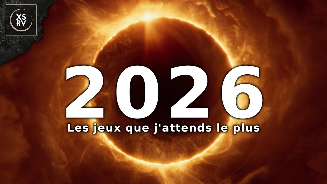 Les jeux que j'attends le plus en 2026, le backlog n'a qu'à bien se tenir !