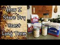 Storing Dry Yeast Long Term