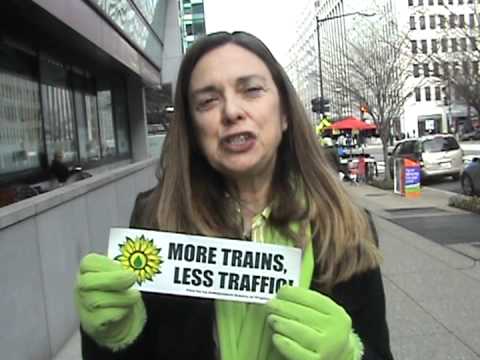 Janet Murphy Indy Green Party More Trains Less Tra...