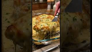 Creamy Garlic Chicken Bake | Cheesy Chicken Casserole Recipe