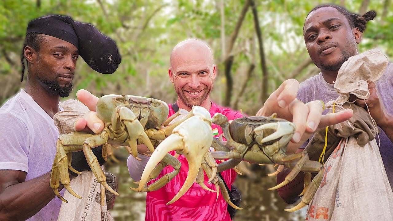 Crab Fishing on Yasica River in Cabarete-Puerto Plata, Dominican